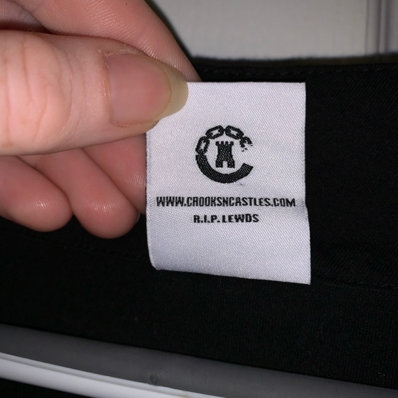 Crooks & Castles Gemini Black Jersey size small - Picture 5 of 9